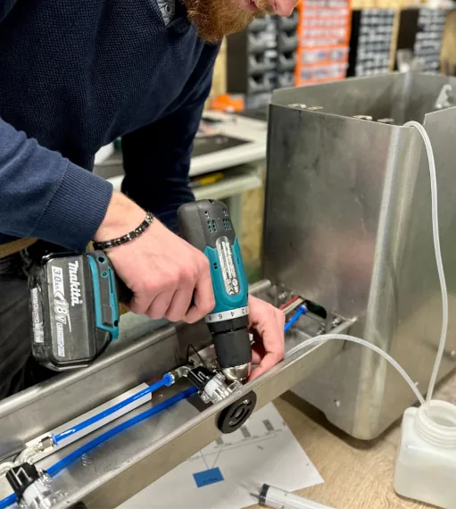 Prototypage machine de test AQ-Tech